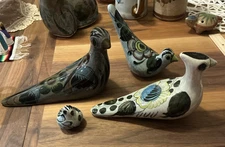 4 Tonala Birds 7”,6”,5”, 2”