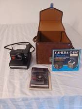 Vintage Polaroid Pronto BC Range Finder Instant Land Camera W/Case- Tested