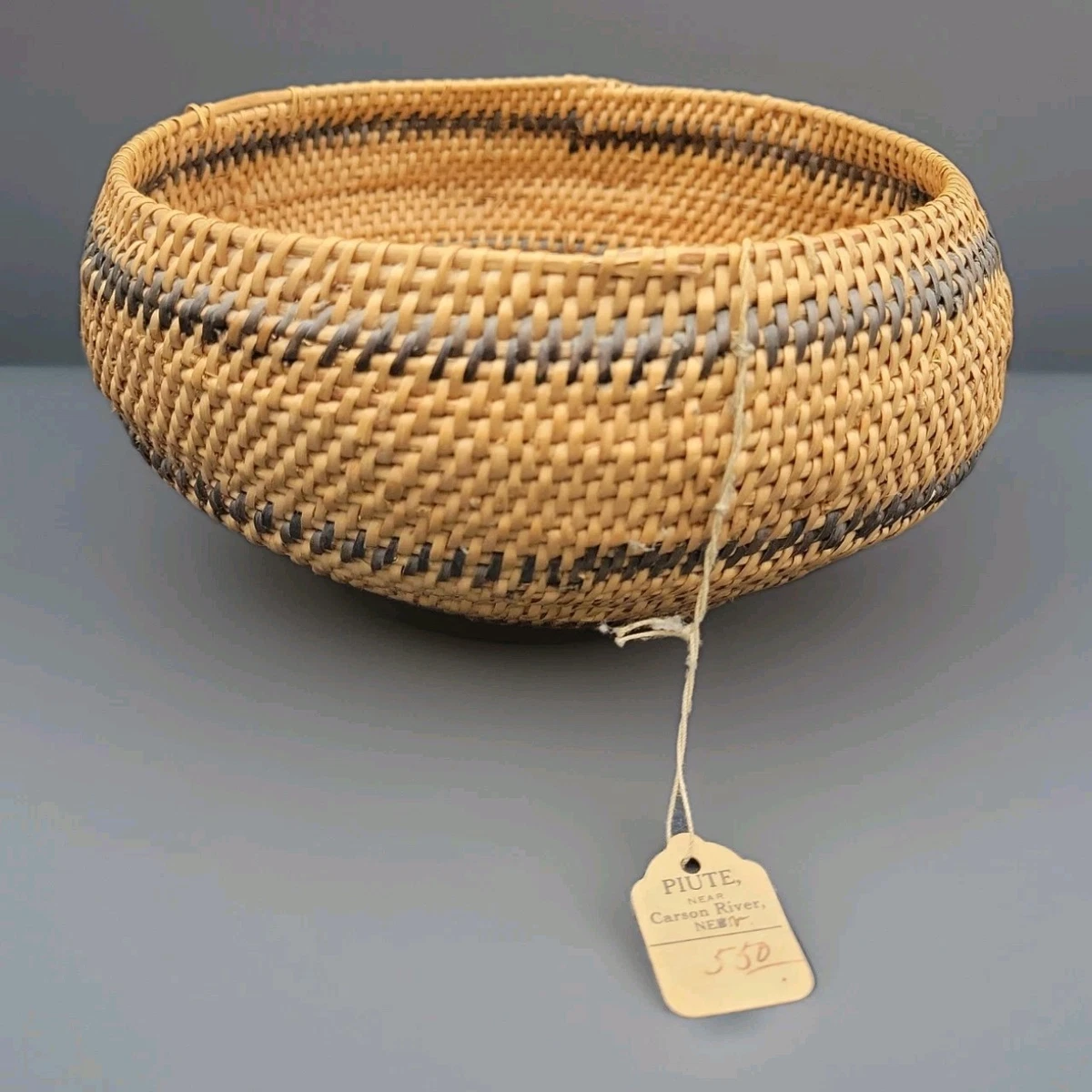 Paiute Basket Indiana US Native American Baskets (1800-1934) for