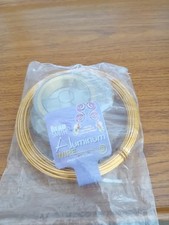 JEWELLERY MAKER 2 X GOLD COLOURED WIRE & STRONG MALLEABLE ALUMINUM WIRE BNWT