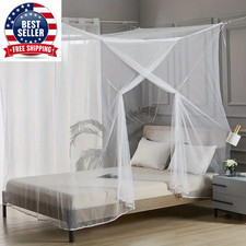 Portable and Easy to Install Single Opening Encrypted Mosquito Net, Bedroom Mosq
