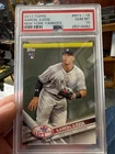 *INVEST* Aaron Judge*2017 TOPPS NEW YORK YANKEES #NYY-16 PSA 10 Gem Mint! ROOKIE