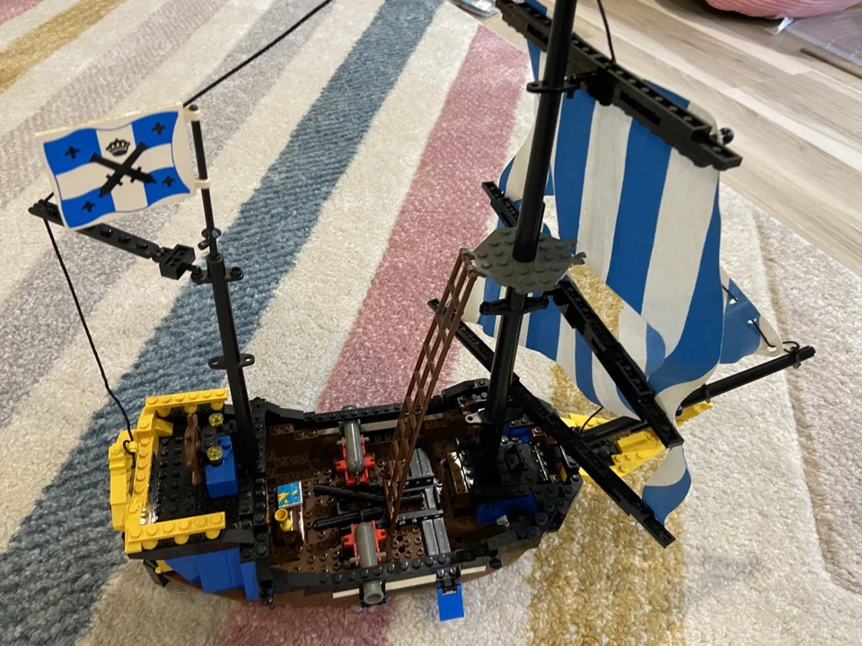 RARO LEGO Piratas: Caribbean Clipper 6274 Completo con JUEGO DE BONIFICACIÓN - VER DETALLES Foto 3 de 4