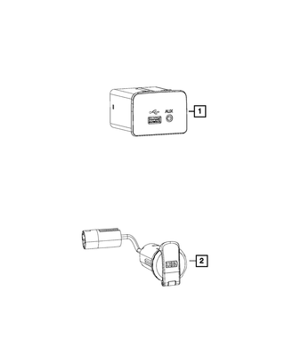 #ad #ad Genuine Mopar Hub Media Center 68322813AD $157.95