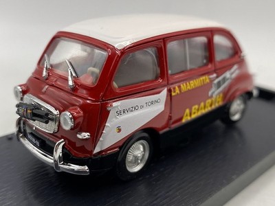 BRUMM Fiat 600 Multipla Assistenza Abarth 1960 1:43 Diecast Modelcar