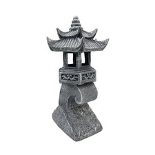 Solar Pagoda Lantern Zen Pagoda Lantern Long-Lasting for Patio