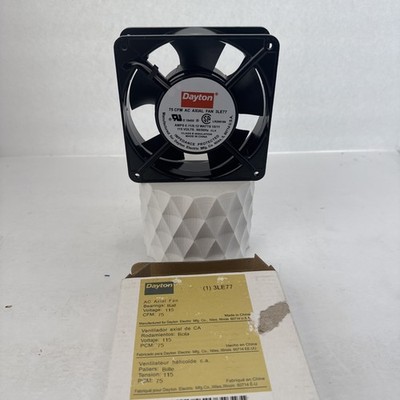 Dayton 3LE77 75 CFM Axial Fan 2100 RPM 115V. NIB 15-14