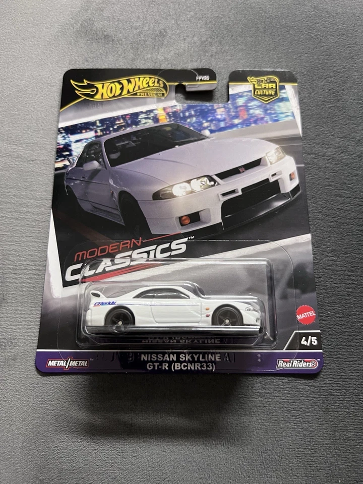Hot Wheels 2024 Car Culture - Modern Classics - Nissan Skyline GT-R (BCNR33)