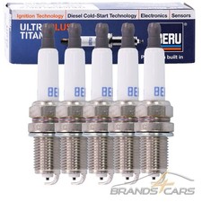 5x BERU ZÜNDKERZE FÜR FIAT BRAVA BRAVO 1 COUPE MAREA 2.0 STILO 2.4