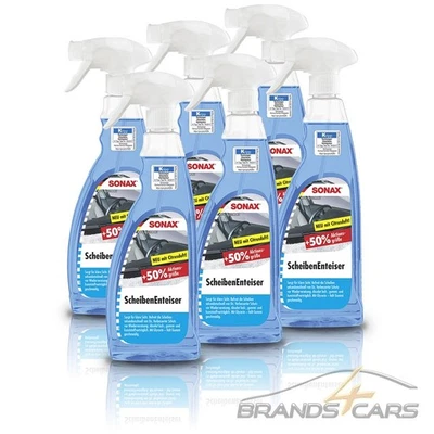 6x 750ml SONAX SCHEIBENENTEISER SCHEIBEN ENTEISER SPRAY ENTEISERSPRAY DEFROSTER - Bild 1 von 4