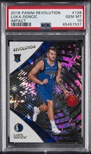 2018 PANINI REVOLUTION IMPACT #128 LUKA DONCIC ROOKIE RC PSA 10