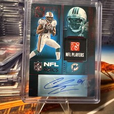 Panini 2025 Silhouette Chris Chambers Miami Dolphins NFL Relics Autograph 1/7