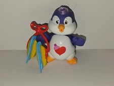 Vintage Kenner 1980s Care Bears Cousins Poseable - Cozy Heart Penguin w/ Skates