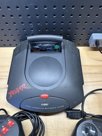 Atari Jaguar & Cybermorph System Console w/ 2 OEM Controller & Cables