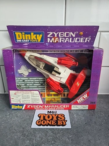 Vintage Dinky 368 Zygon Marauder Space Ship - Boxed.