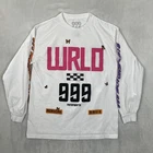 Juice WRLD 999 Long Sleeve Shirt Mens Medium Motorsport Promo Merch White