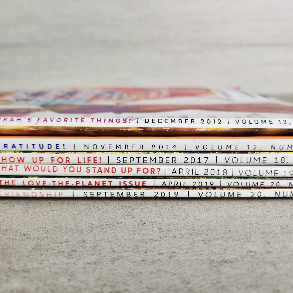 Lot of 6 O, The Oprah Magazine Issues – Friendship, Gratitude, Earth, More - Image 4 of 4