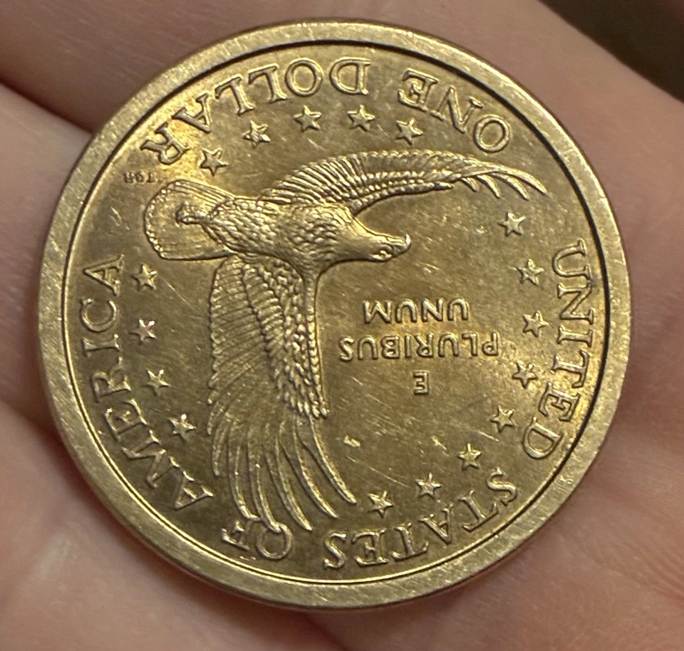 Sacagawea 2000 P One Dollar Error Coin - Image 2 of 2