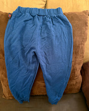 Marvel Spider-Man Boys Blue Sweatpants Pants Pull-On Solid Pattern Size 5
