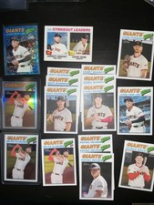 2026 Topps Heritage - San Francisco Giants Team Lot Sparkle Bryce Eldridge