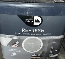Maison Deco Refresh Kitchen & Bathroom Coating Mineral Concrete Effect -  9kg