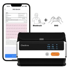 Checkme BP2 2 in 1 Blutdruckmessgerät und EKG-Gerät Kostenlose + KI-EKG-Analyse