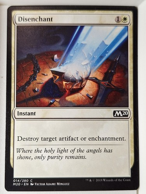 #ad #ad Disenchant 2020 Core Set M20 Magic the Gathering MTG Nice $1.39