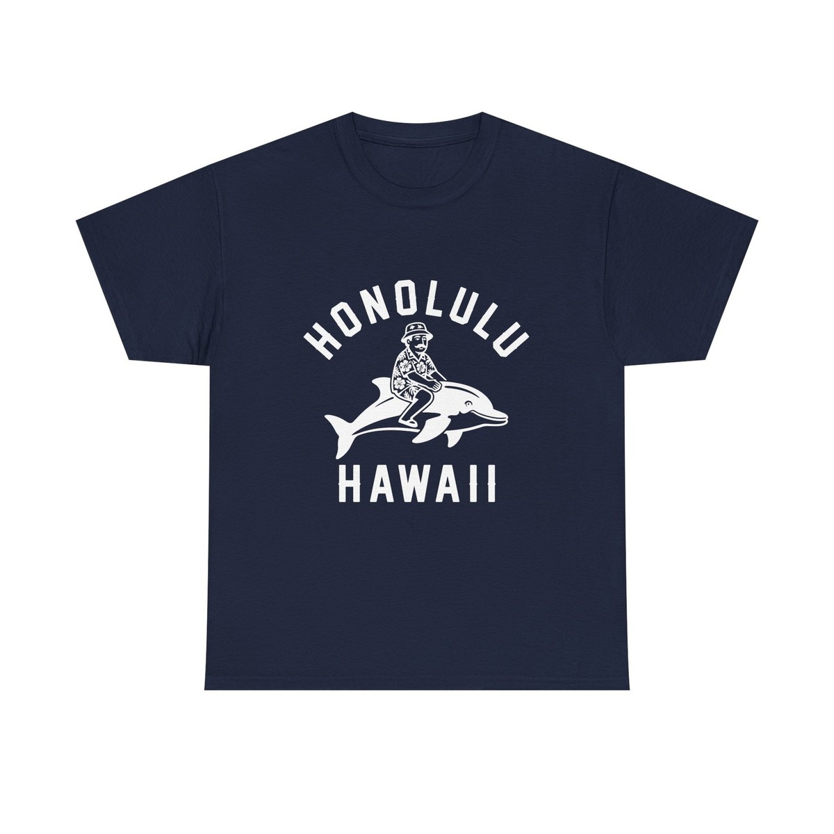 Honolulu Hawaii Souvenir Navy Blue T Shirt | eBay