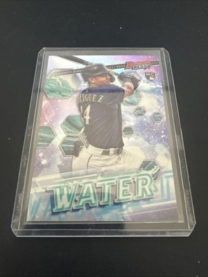 2022 Bowman s Best Julio Rodriguez Water #EE-4 Rookie Refractor