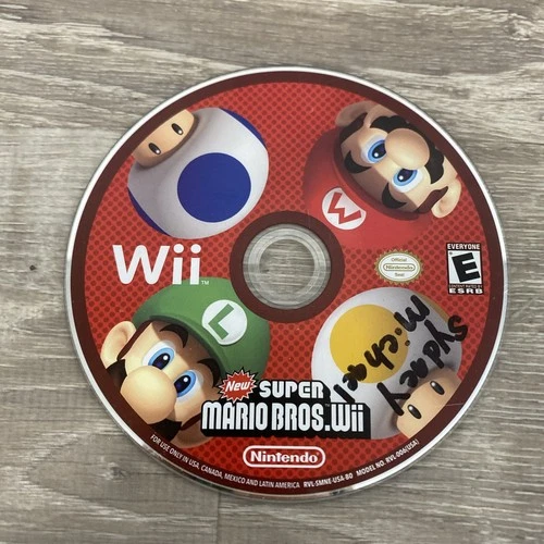 NINTENDO WII NEW SUPER MARIO BROS. BROS BROTHERS WII GAME