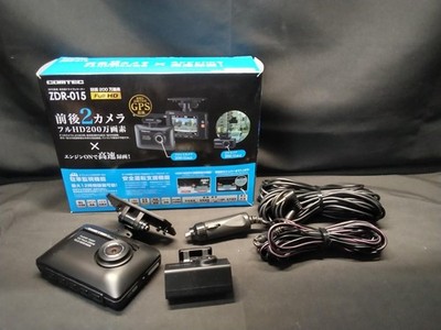 Comtec ZDR-015 Car Dashboard Camera Recorder 2-Cameras FHD 1080p GPS 2.8'' W/Box