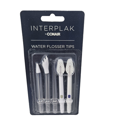 INTERPLAK CONAIR Dental Care Water Flosser Tips 5 NEW TIPS Model WJRPO1