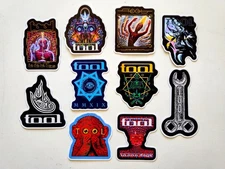 Tool Band Sticker Pack (10) Sober Stinkfist A Perfect Circle Progressive Rock