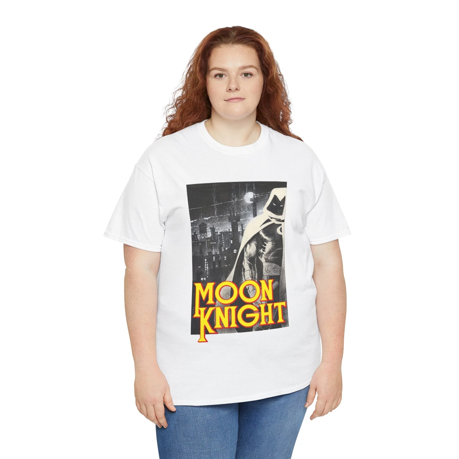 Moon Knight T-Shirt - Bill Sienkiewicz Art - Marvel Comics 1980s