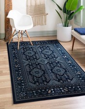 Traditional Non Slip Luxury Large Rug Living Room Bedroom Carpet Hallway Runner