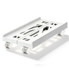 Computer Tower Stand Adjustable Mobile CPU with 4 Rolling Caster Wheels
