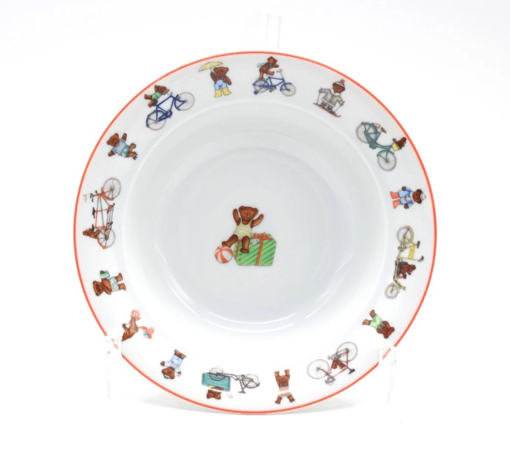 Royal Copenhagen Julius Teller Kinderteller Kindergeschirr Bär 22 cm
