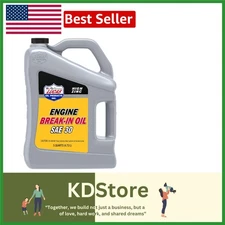 10631 SAE 30 Racing Engine Break-in Oil - 5 Quart