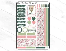 5029~~Mother's Day Journaling Kit Planner Stickers.