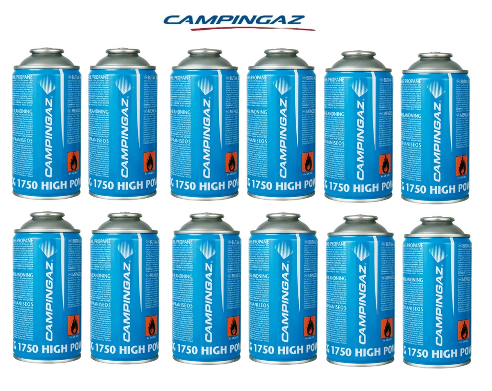 BOMBOLETTA CARTUCCIA CARTUCCE GAS CG1750 175 GR CAMPINGAZ CG 1750 ** 12 PEZZI **