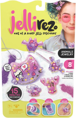 Animals Jewelry Pack - Quick & Easy DIY Resin Inspired Craft Activity Kit for Ki