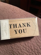 Gartner Studios TANK YOU Rubber Stamp 2" x 4" x .95", Wood