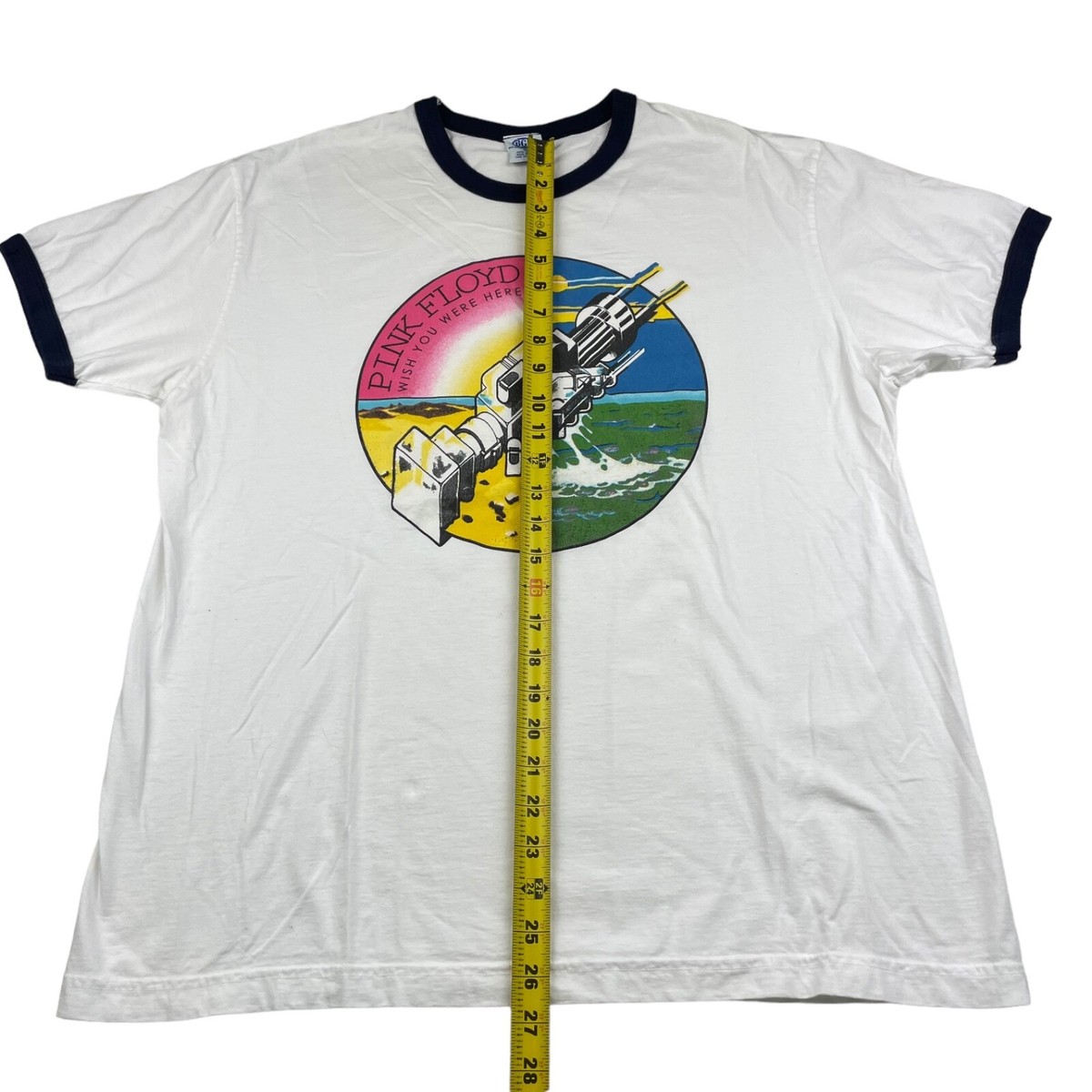VTG Pink Floyd Bill Graham Presents Wish You Were Here Ringer T 