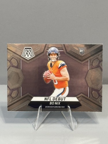 2024 mosaic football bo nix Nfl debut base rookie (RC) #271 Denver Broncos - 第 1/2 張圖片