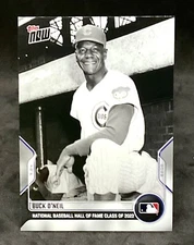 2022 Topps Now~Buck O’Neil #591 Hall Of Fame Class 2022 PR:1128