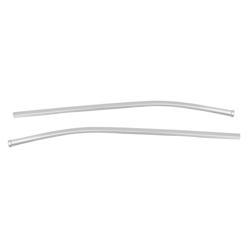 6Pc Steel Chrome Door Window Sill Molding Panel Trim For Toyota Tundra 2022-2024 - Picture 9 of 21