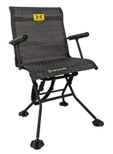 Hawk HWKHS3103 Stealth Spin Chair Contoured MeshComfort Backrest, Powder Coated 
