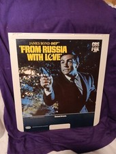 James Bond - From Russia With Love 007 - Sean Connery CED  Videodisc 1963