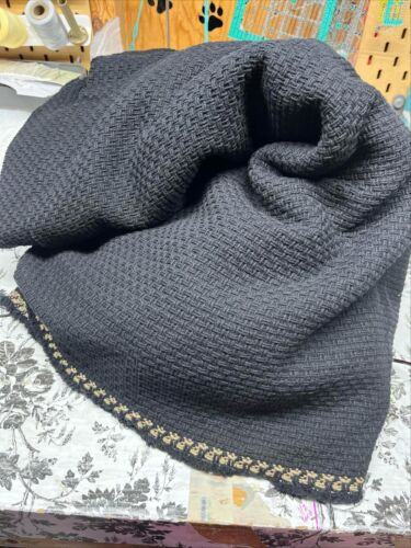 Basket Weave Black Yaya Han fabric, Star Wars, Kylo Ren Cosplay Fabric, cotton