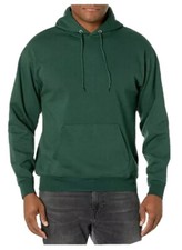Hanes EcoSmart Fleece Men's Pullover Hooded Sweatshirt Medium - Deep Forest New